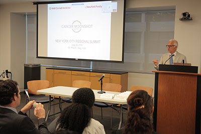 Dr. Stieg Hosts NYC Regional "Cancer Moonshot Summit"