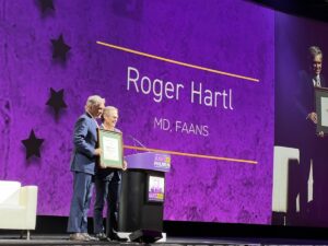 Dr Hartl named AANS 2022 Humanitarian of the Year